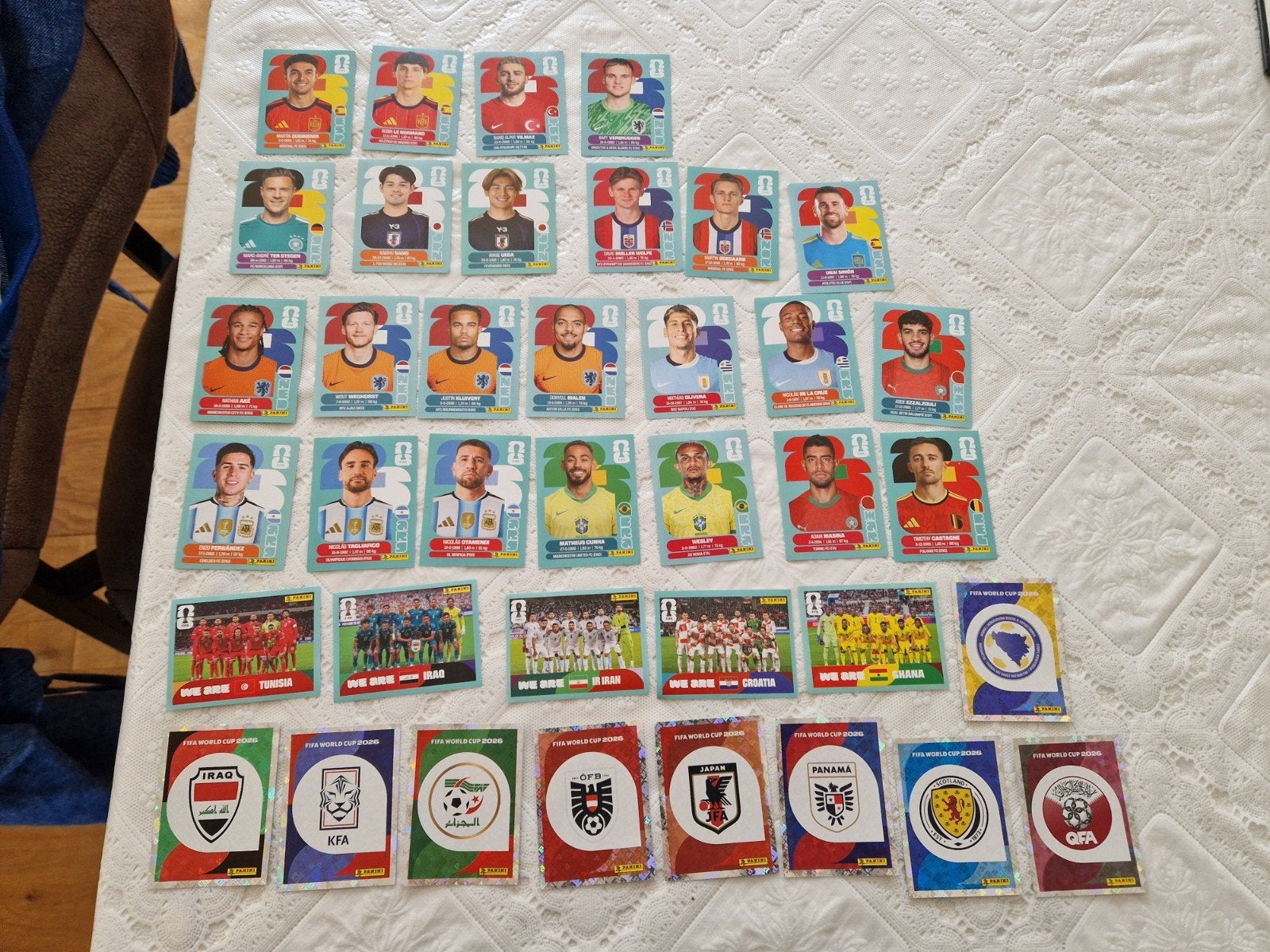 Panini WK 2026 stickers - 38 stuks, Verzamelen, Stickers, Ophalen of Verzenden, Nieuw, Sport