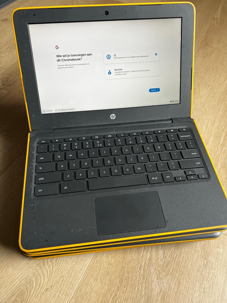 HP chromebook 11A G6 (4 stuks), Computers en Software, Chromebooks, Ophalen of Verzenden, Zo goed als nieuw, 32 GB of minder, 4 GB of minder