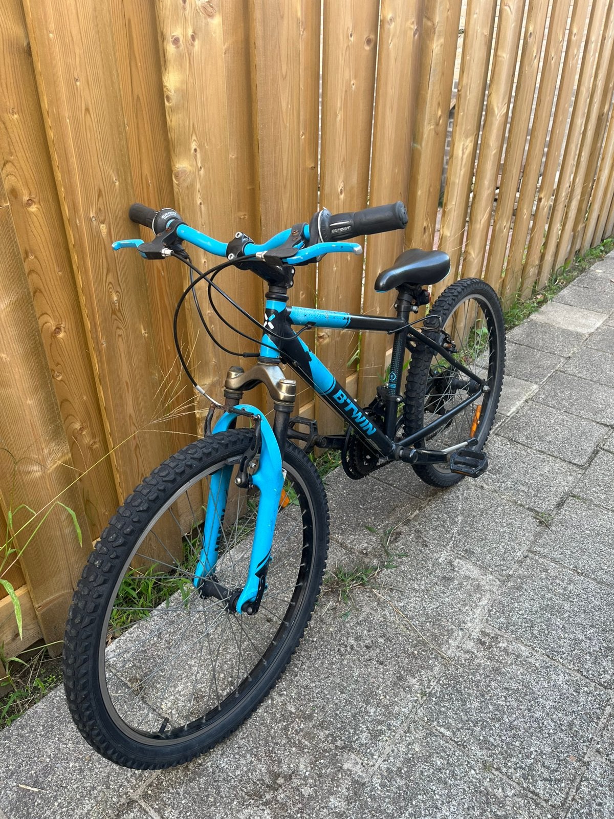 Rockrider B’twin 500 - 24 inch - mountainbike - Goeie staat, Ophalen, Zo goed als nieuw, 24 inch, Versnellingen