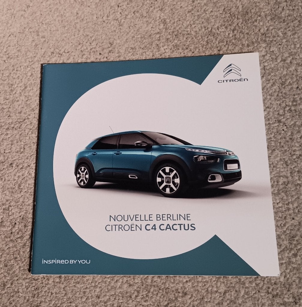 Citroën C4 Cactus brochure, 2017, Verzenden, Nieuw, Citroën