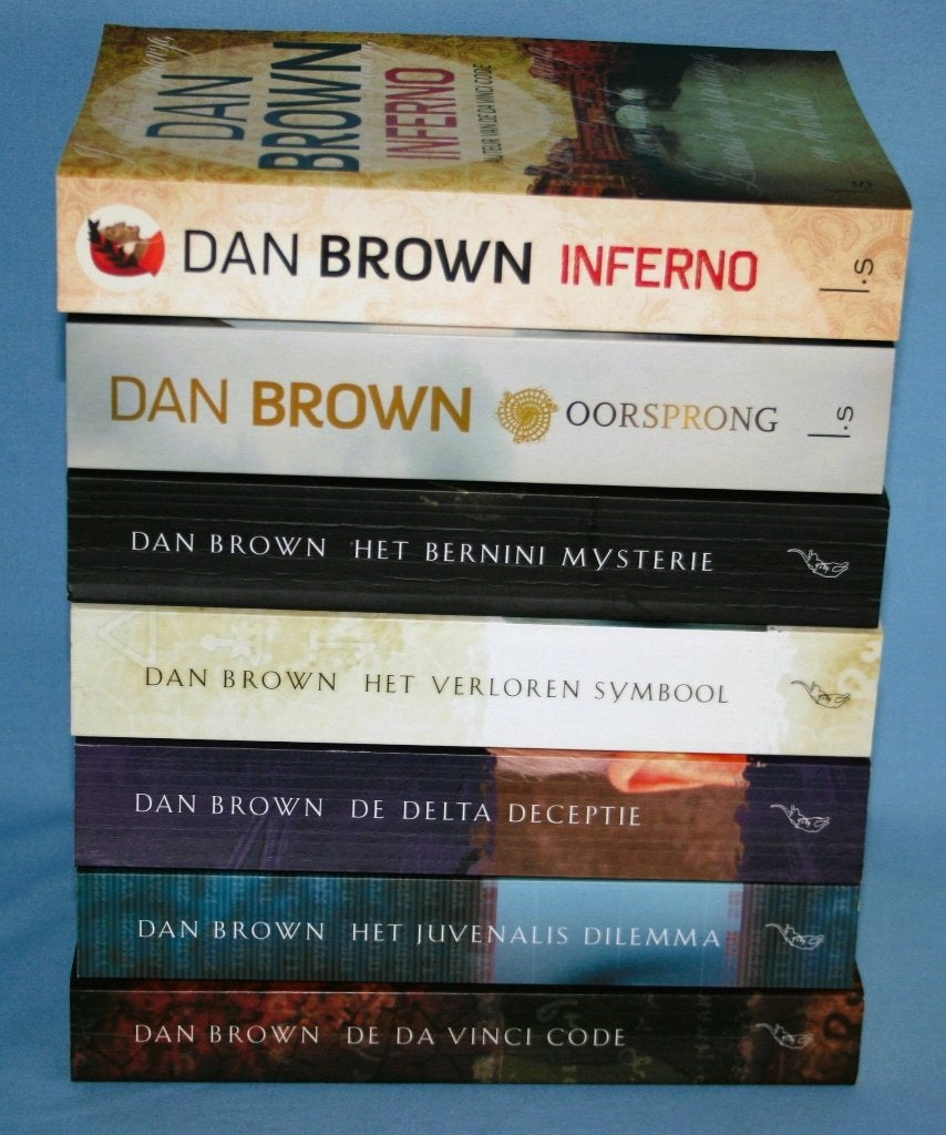 Dan Brown Boeken - Los te koop, Boeken, Ophalen of Verzenden, Zo goed als nieuw, Dan Brown