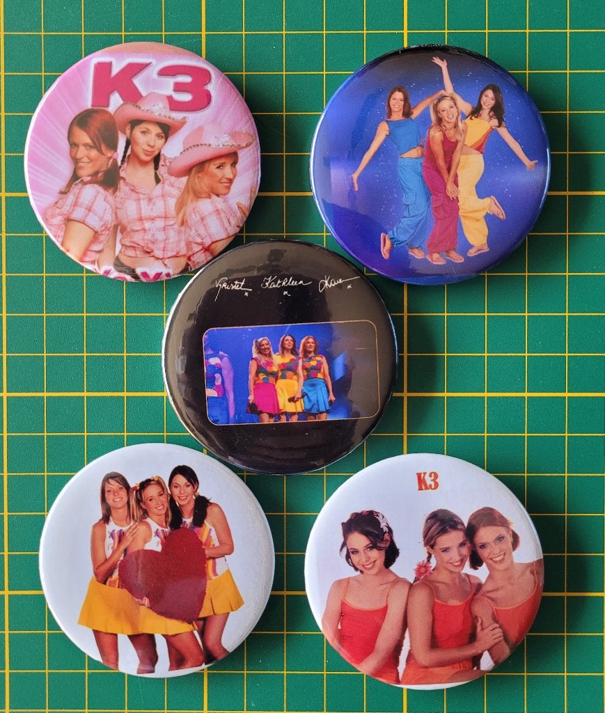 Grote K3 Originals buttons (1), Verzenden, Nieuw, Gebruiksvoorwerp