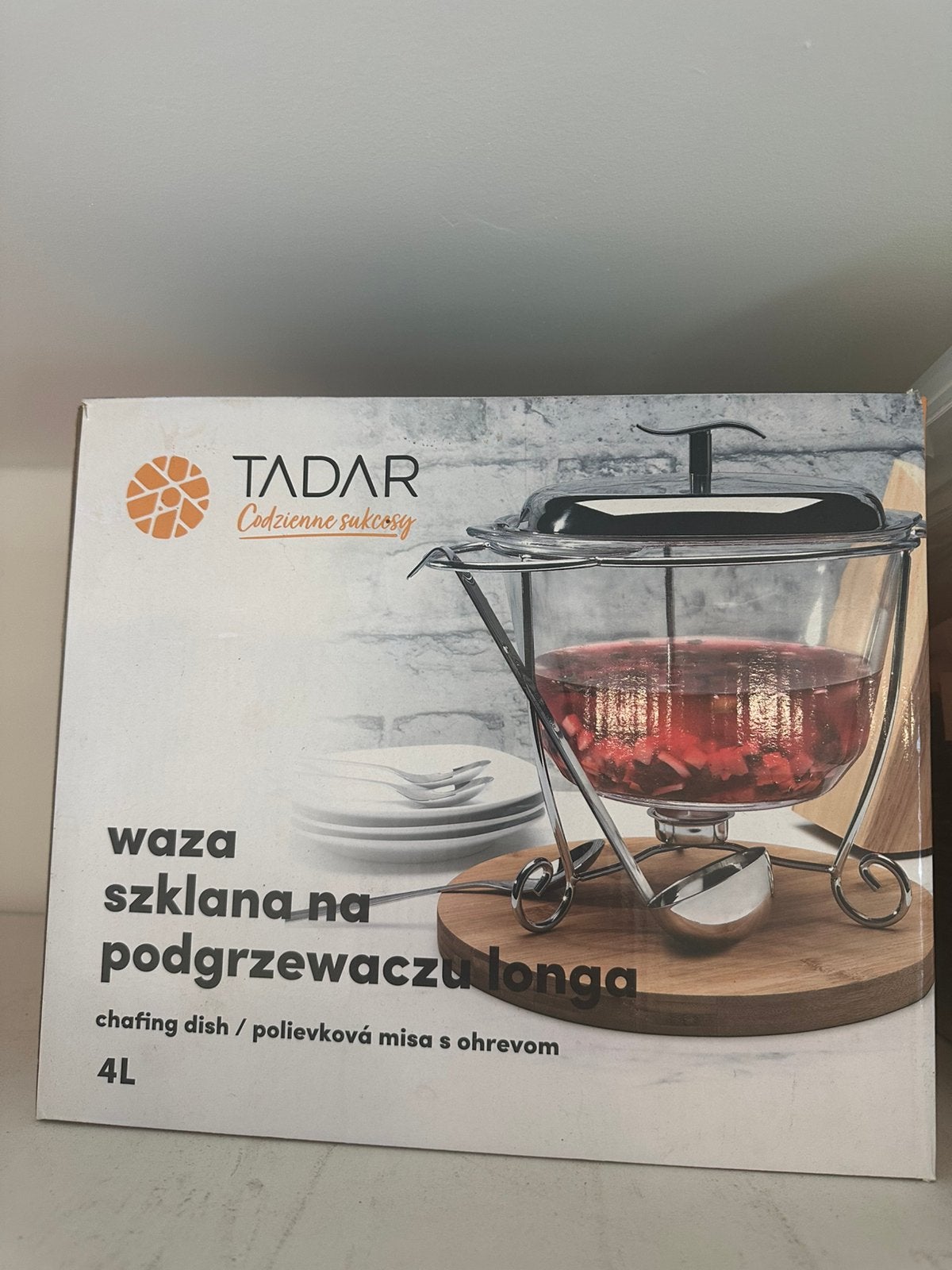 Soepkom nieuw in doos, Ophalen of Verzenden, Nieuw, Metaal, Overige typen