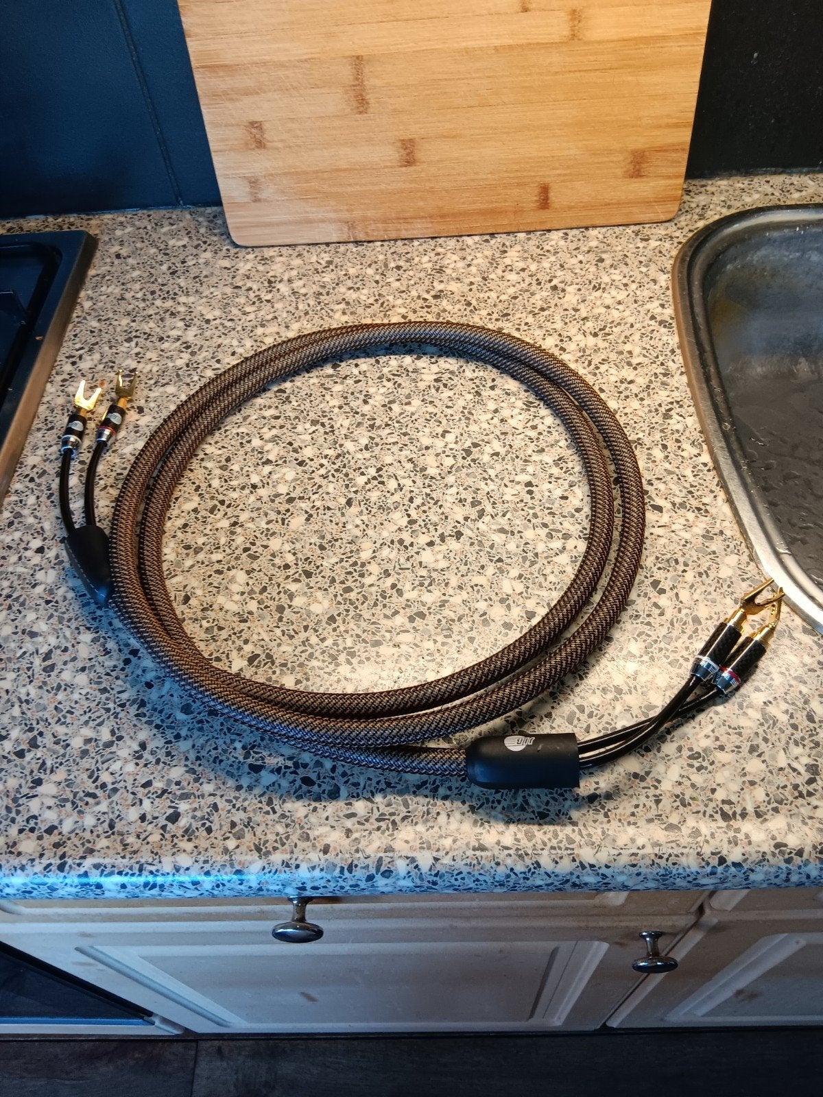 Boaacoustic Argon SE luidsprekerkabel (2.5 meter), Ophalen of Verzenden, Zo goed als nieuw, Luidsprekerkabel