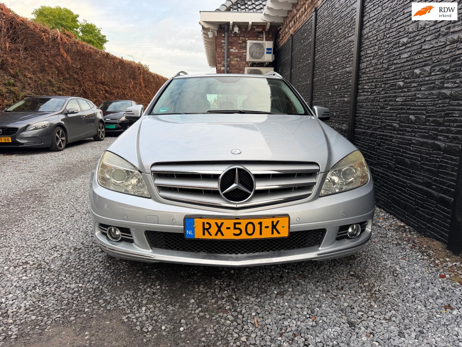 Mercedes-Benz C-klasse Estate 200 CDI BlueEFFICIENCY Busines, Auto's, Euro 5, 4 cilinders, 1535 kg, Leder en Stof