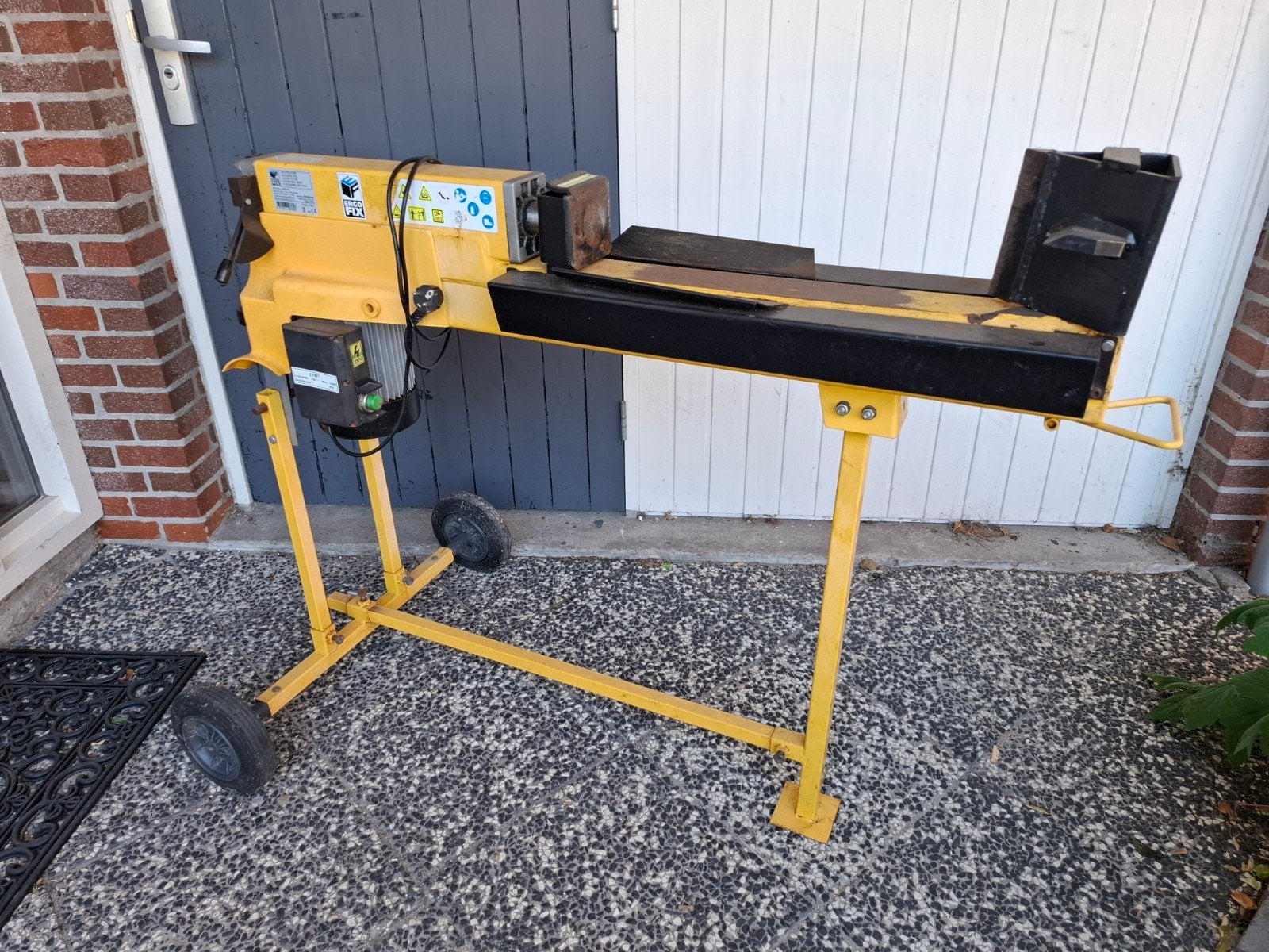 Ergo Fix Houtklover 5000kg, Ophalen, Gebruikt, Liggend, Ergo fix