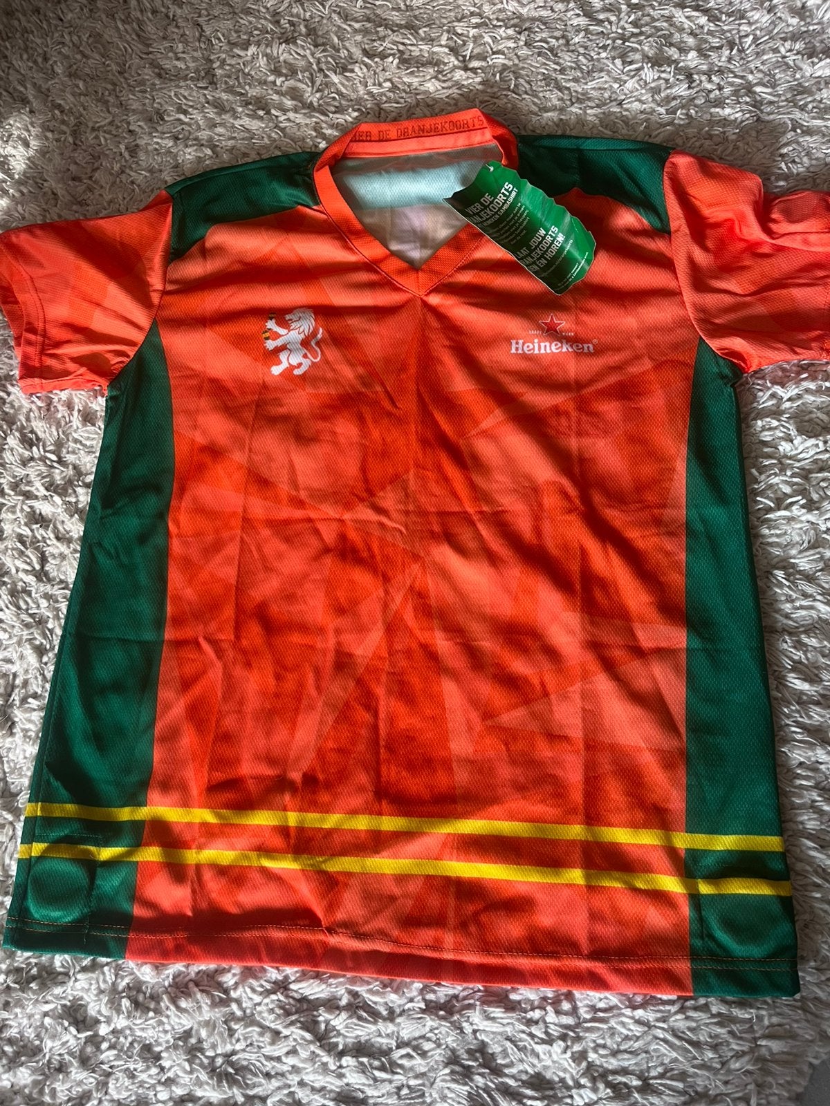 Oranje Voetbal shirt NIEUW, Maat L, Ophalen, Nieuw, Shirt