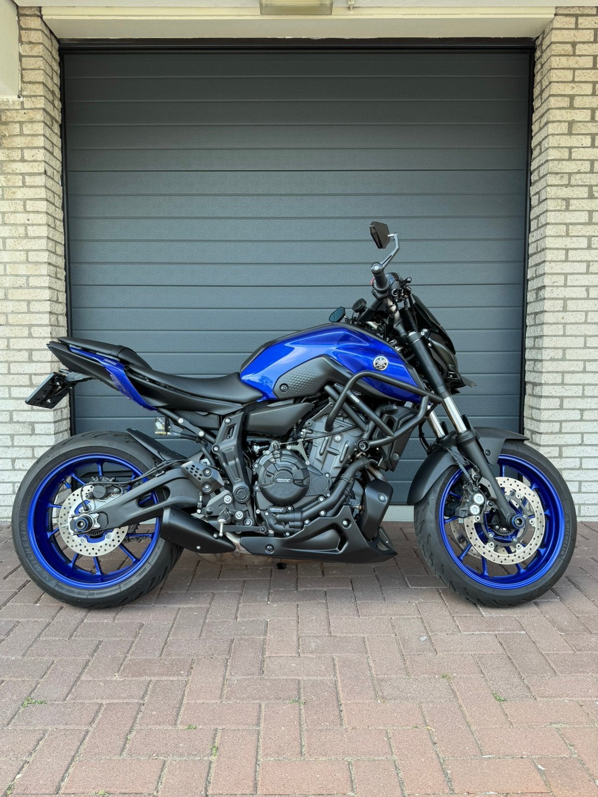 YAMAHA MT 07 2023 ICON BLUE 2111KM NIEUWSTAAT, Motoren, Motoren | Yamaha, 2 cilinders, LED Verlichting, Nieuw, Motorrijbewijs A