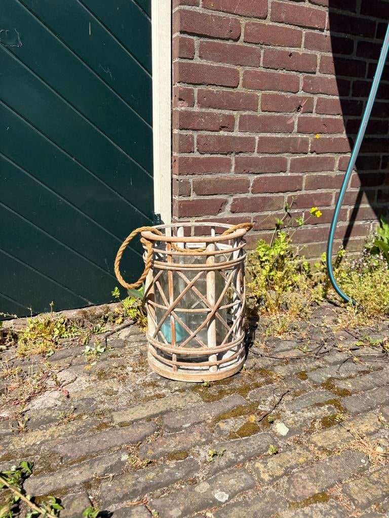 Windlicht gratis, Ophalen, Zo goed als nieuw, Hout