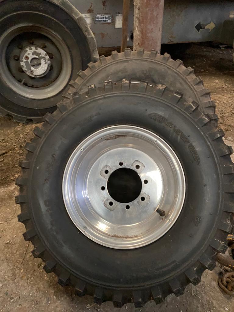 Crossbanden quad 22x8 10, Ophalen