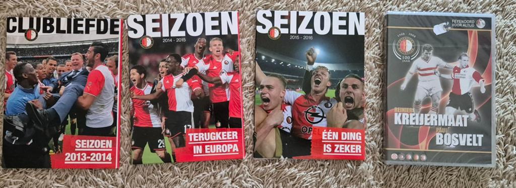 Feyenoord DVD's - Seizoenen en Documentaire, Ophalen of Verzenden