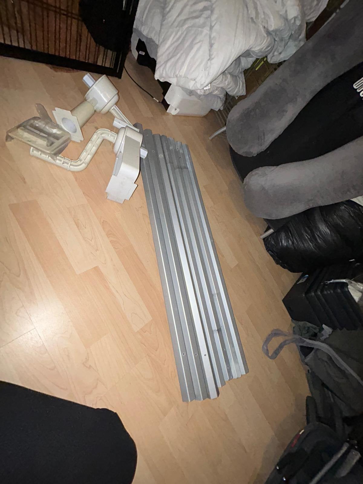 Oprolsysteem voor zwembadzeil, Tuin en Terras, Ophalen, Minder dan 80 cm, 300 cm of meer, Zo goed als nieuw