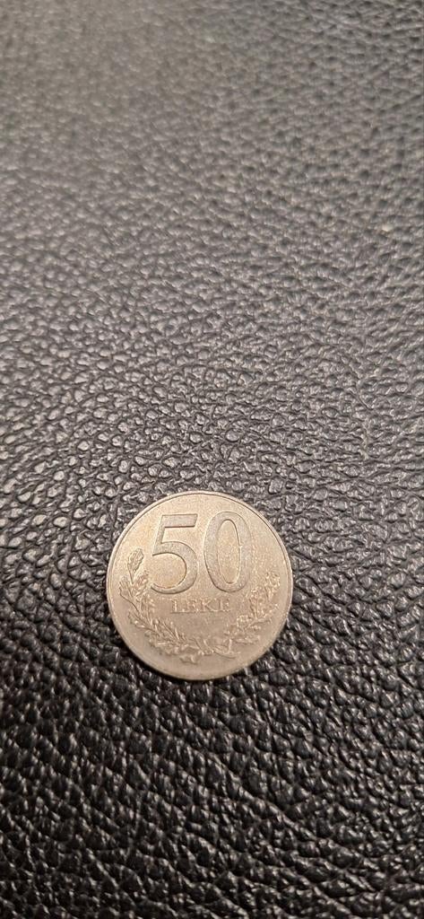 Albanië 50 lek 2000, Ophalen of Verzenden, Overige landen