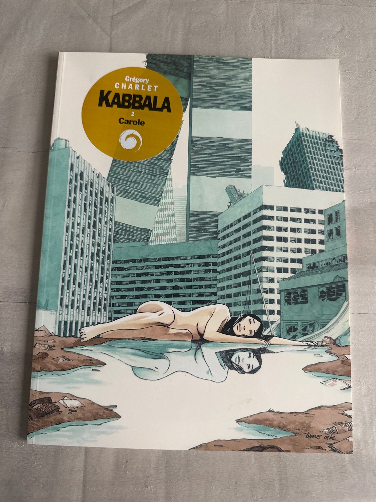 Kabbala Carole - Grégory Charlet (Graphic Novel), Ophalen of Verzenden, Zo goed als nieuw