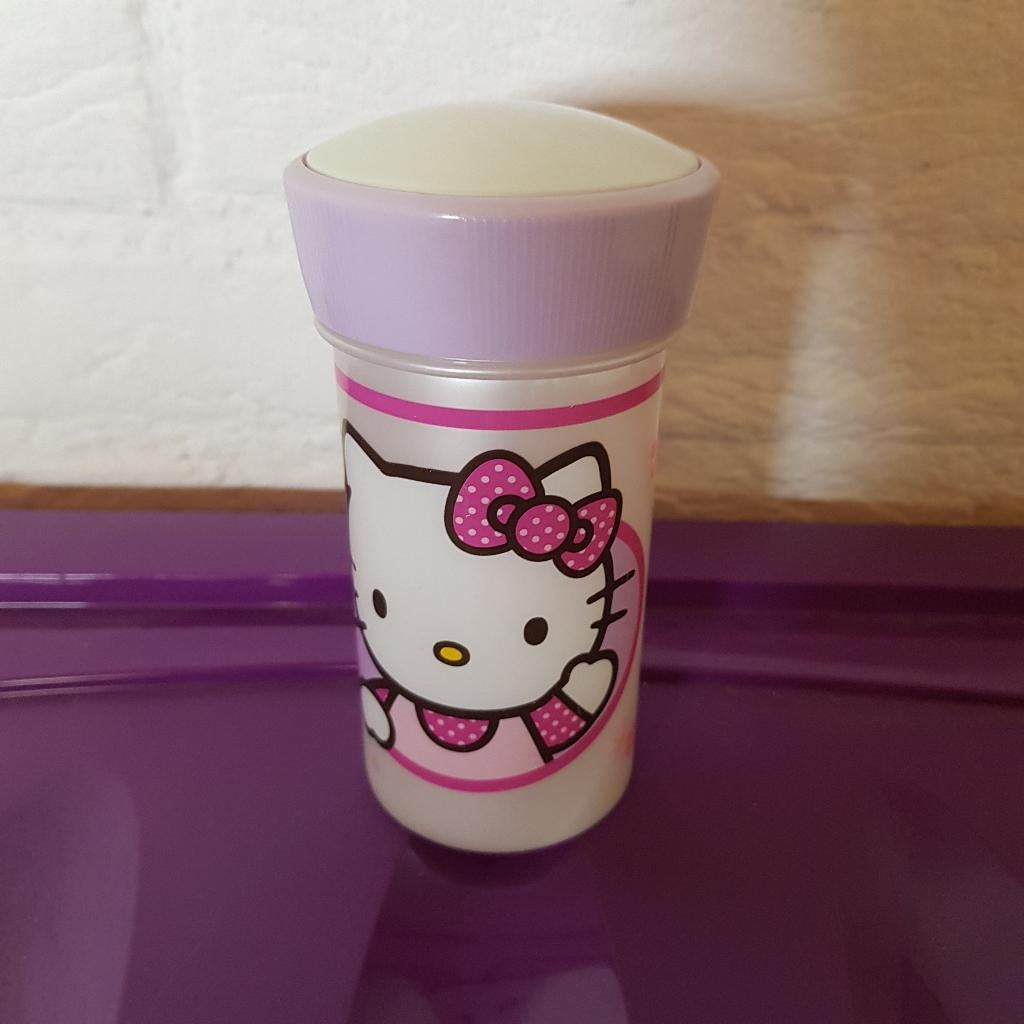Drinkbeker Hello Kitty, Ophalen of Verzenden, Nieuw, Glas, Overige stijlen