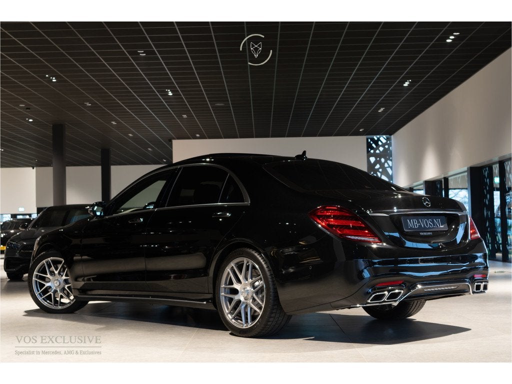 Mercedes-Benz S-Klasse 560 Lang 4-M AMG Exclusive|4*massage/, Auto's, Automaat, Gebruikt, Zwart, Bedrijf