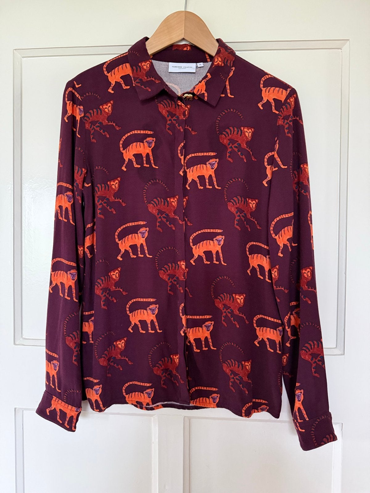 Fabienne Chapot Blouse Maat M, Kleding | Dames, Ophalen of Verzenden, Zo goed als nieuw, Maat 38/40 (M), Meerkleurig