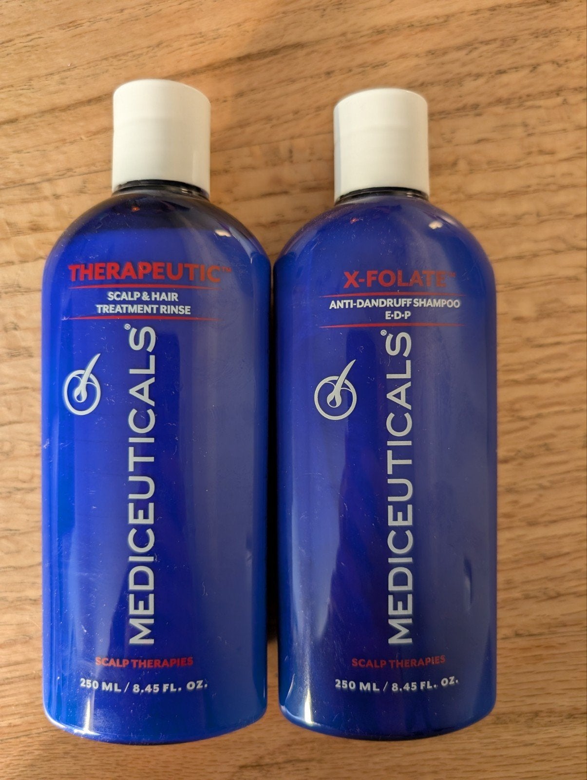 Mediceuticals Therapeutic & X-Folate Shampoo Set - NIEUW, Ophalen of Verzenden, Nieuw, Shampoo of Conditioner