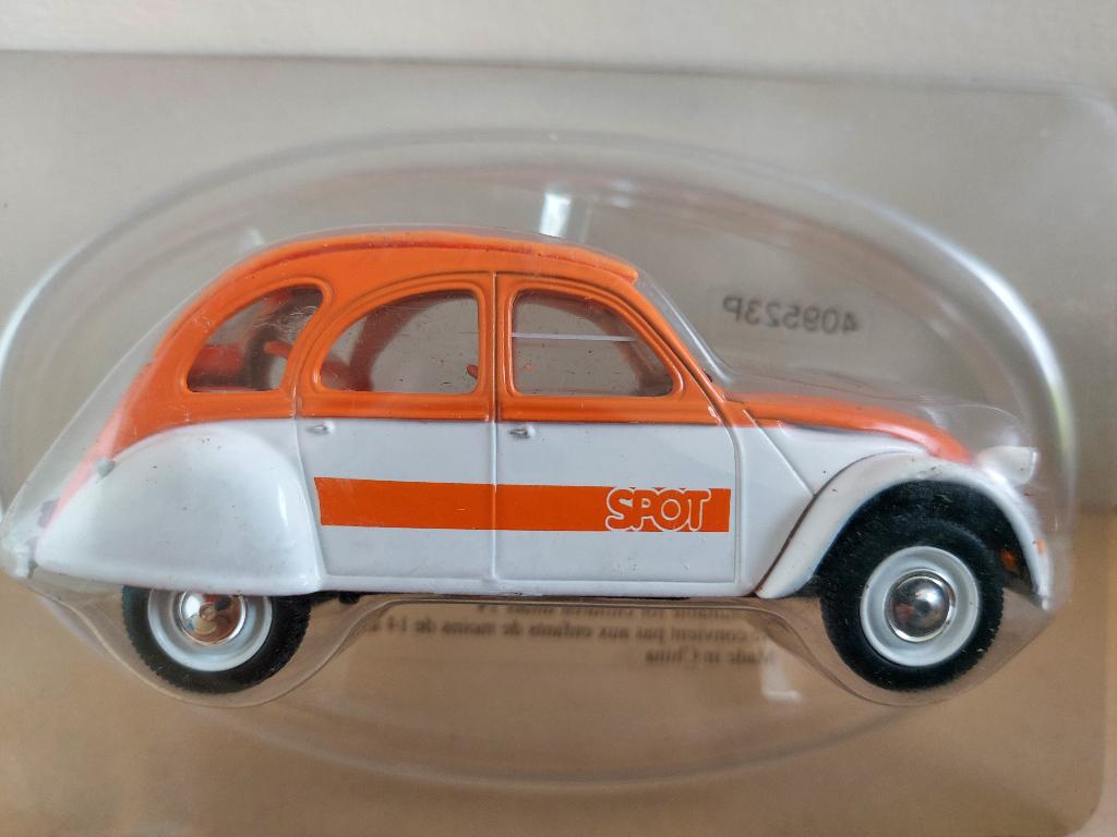 Citroen 2cv Spot 1/43 editions Hachette Norev, Verzenden, Nieuw, Auto, Norev