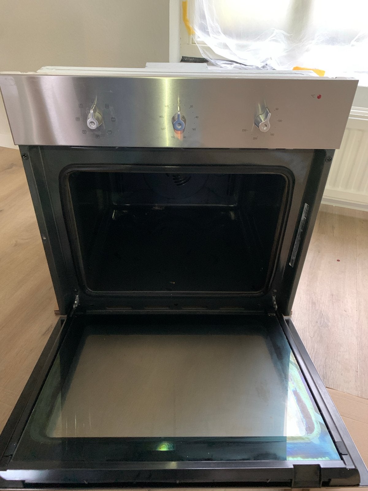IKEA Oven 60x60 cm - RVS - Prima staat, Witgoed en Apparatuur, Ophalen, Gebruikt, Oven, IKEA