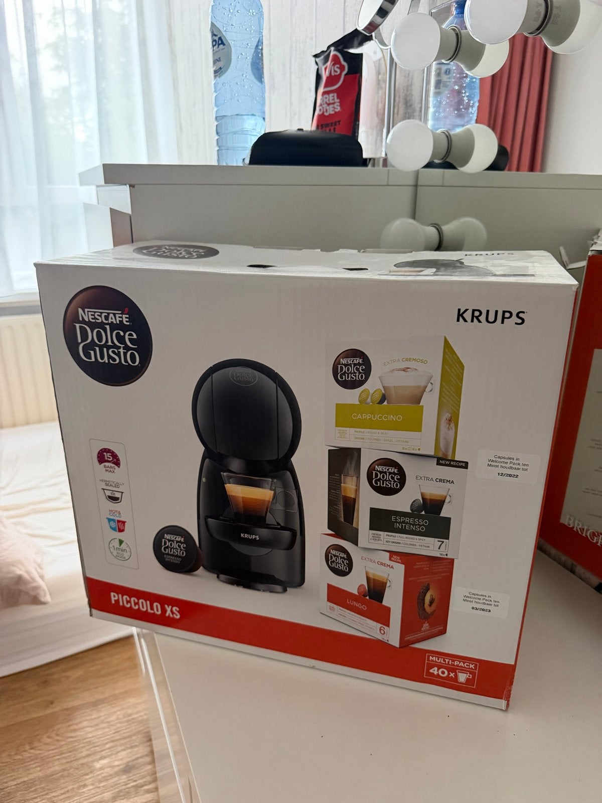 Nescafé Dolce Gusto Piccolo XS Koffiezetapparaat, Ophalen of Verzenden, 1 kopje, Koffiepads en cups, Afneembaar waterreservoir