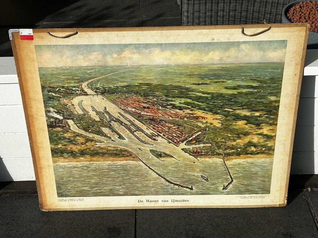 De haven van IJmuiden, Ophalen of Verzenden, Aardrijkskunde