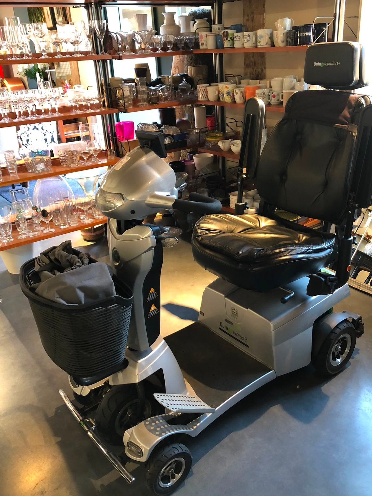 Scootmobiel quingo vitess 2, Diversen, Brommobielen en Scootmobielen, Ophalen, 46 km of meer, 11 t/m 15 km/u, Quingo