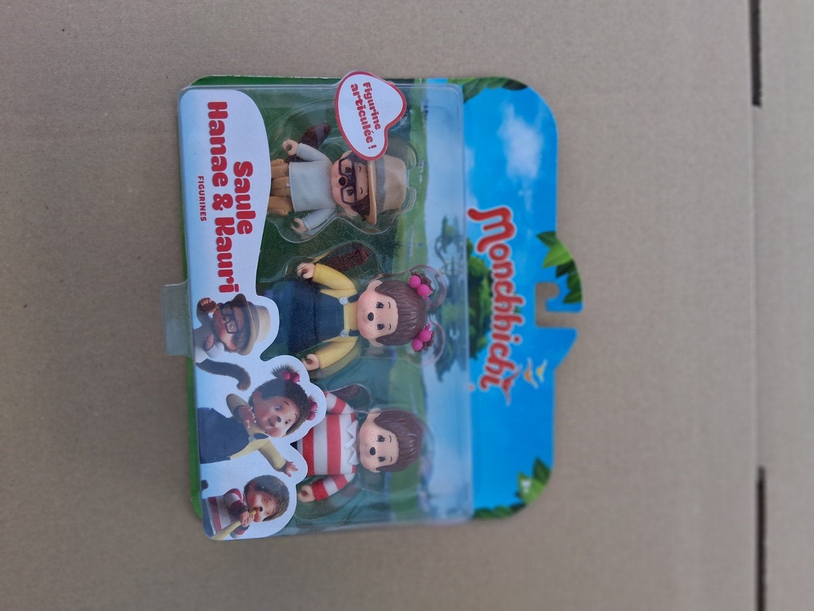 Monchhichi Figurenset: Saule, Hanae & Kauri, Ophalen of Verzenden, Nieuw