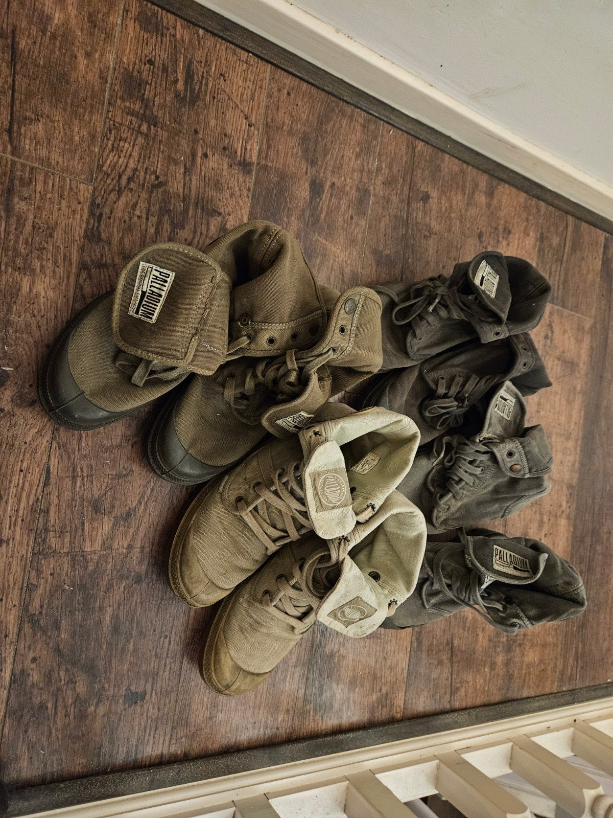 Collectie Palladiums - maat 39, Palladium, Ophalen of Verzenden, Sneakers of Gympen, Grijs