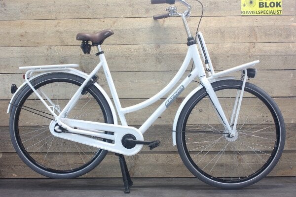 Batavus Pack-D dames transportfiets 3v wit met garantie, Niet ingevuld, Gebruikt, Niet ingevuld, Niet ingevuld