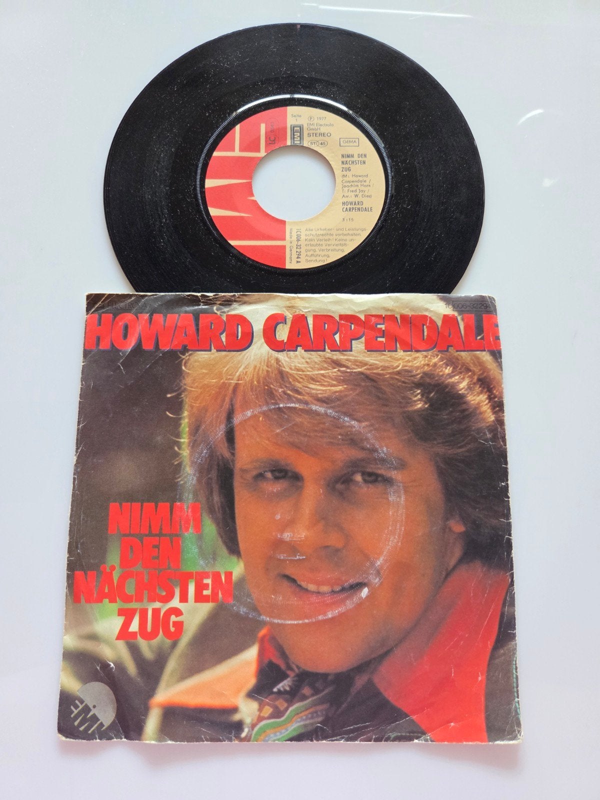 Howard Carpendale - Nimm den nächsten zug, Cd's en Dvd's, Ophalen of Verzenden, Gebruikt, 7 inch, Pop