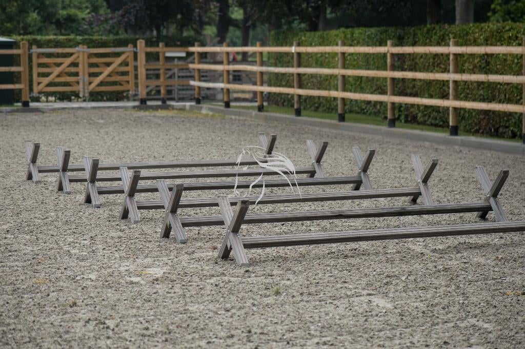 Springbalk, Trainingsbalk, Cavaletti, Hindernis, Cavalettis, Dieren en Toebehoren, Weidegang, Sales@veldomheiningen.nl, Schaijk