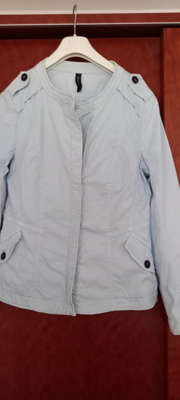MARCCAIN JASJE MAAT N5/42.-VALT ALS 40., Kleding | Dames, Maat 38/40 (M), MARCCAIN., Blauw, Ophalen of Verzenden