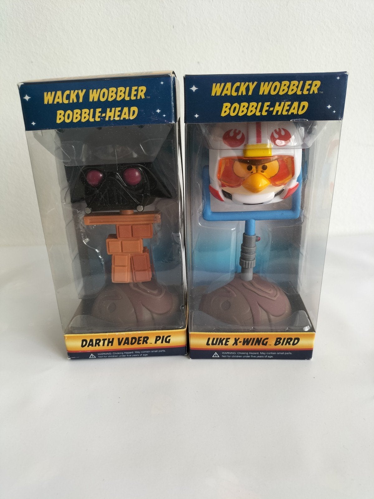 Angry Birds Star Wars Wacky Wobbler Bobble-Head Set, Ophalen of Verzenden, Nieuw