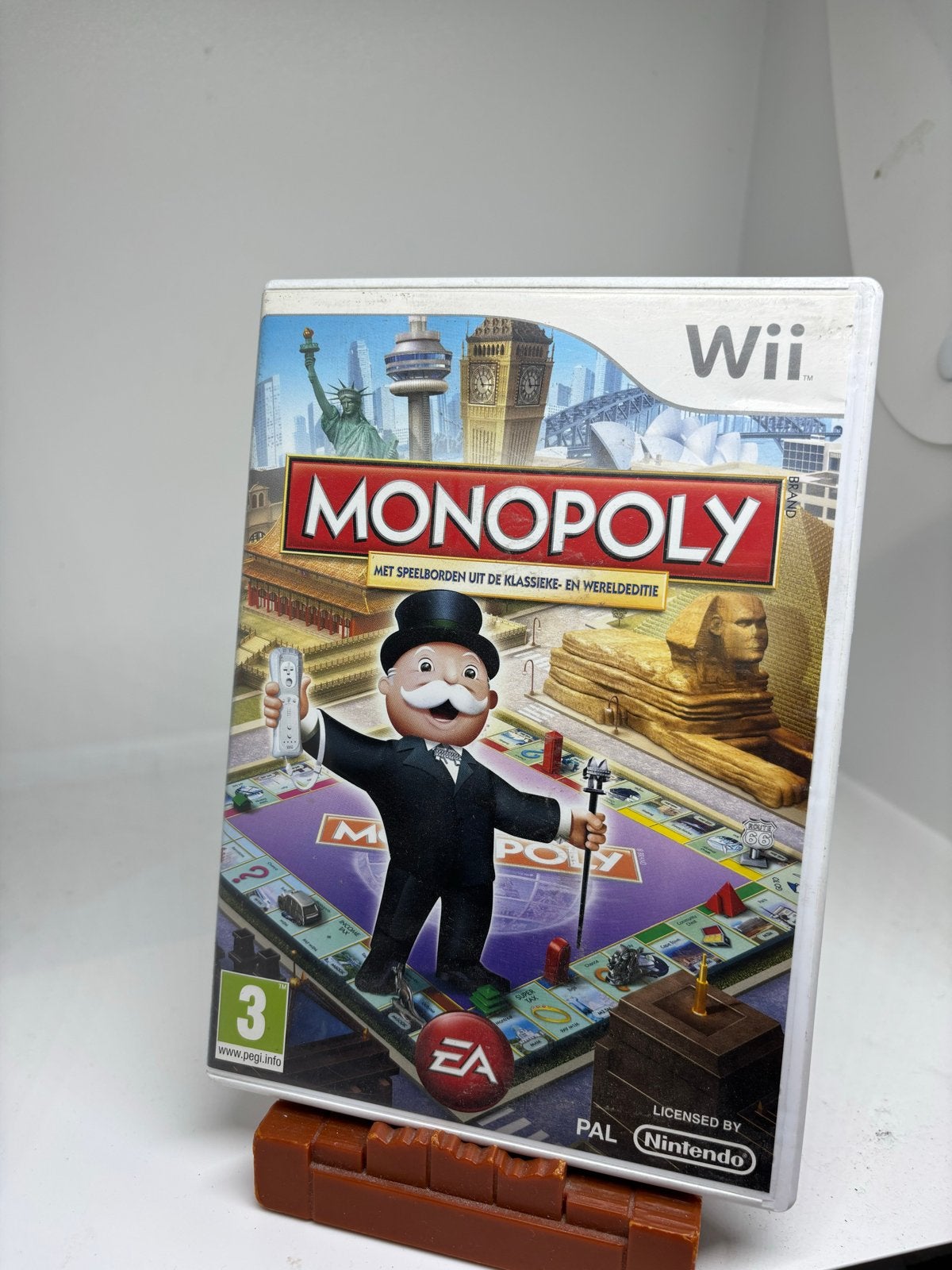 Monopoly Wii - Klassieke en Wereldeditie, Gebruikt, Overige genres, Eén computer, Ophalen of Verzenden
