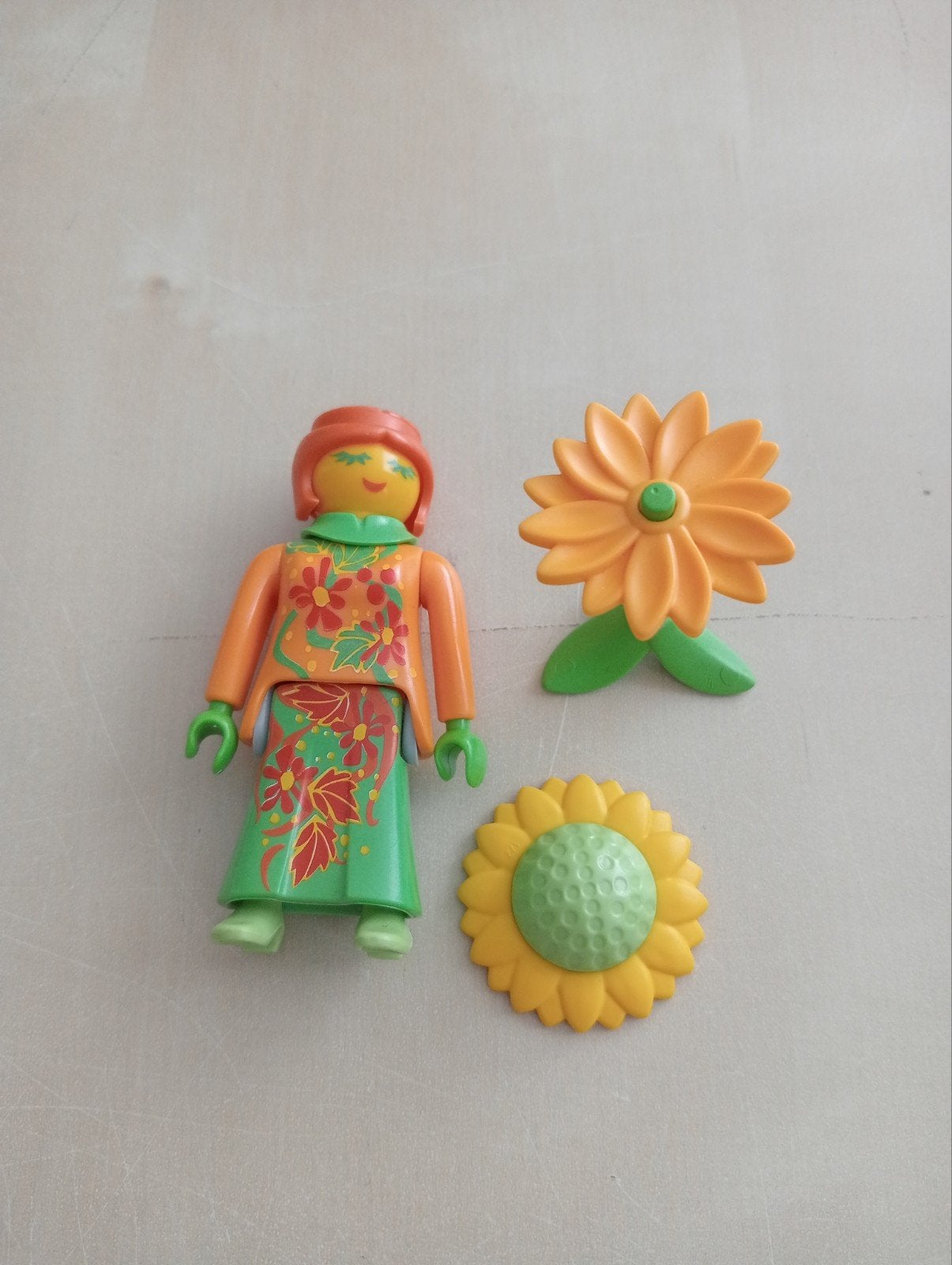 Playmobil bloemenmeisje, Ophalen, Zo goed als nieuw, Complete set, Figuren