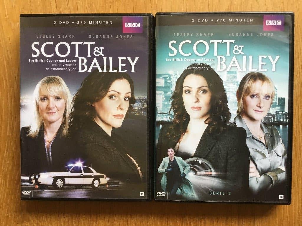 Scott & Bailey - Serie 1 + 2 Dvd, Vanaf 16 jaar, Ophalen, Gebruikt