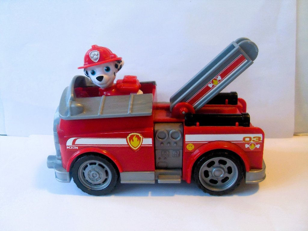Paw Patrol voertuig / brandweerauto Marshall, Kinderen en Baby's, Speelgoed | Actiefiguren, Ophalen of Verzenden, Zo goed als nieuw