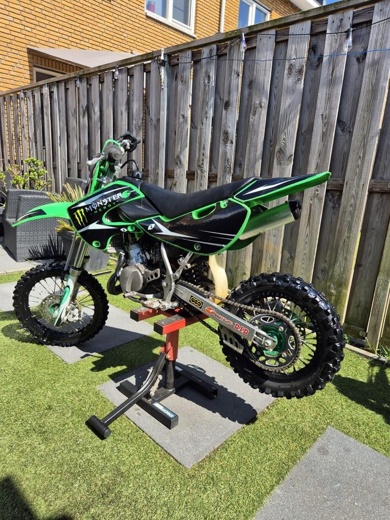 Kawasaki KX65, Particulier, Crossmotor, 11 kW of minder, Handgeschakeld