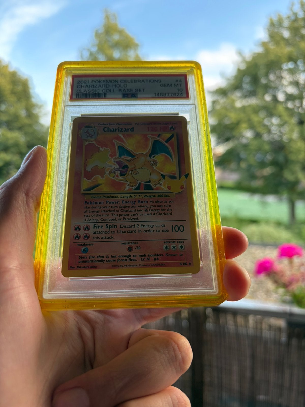Celebrations Charizard PSA 10 - venusaur PSA 10 - blastoise, Hobby en Vrije tijd, Ophalen of Verzenden, Zo goed als nieuw