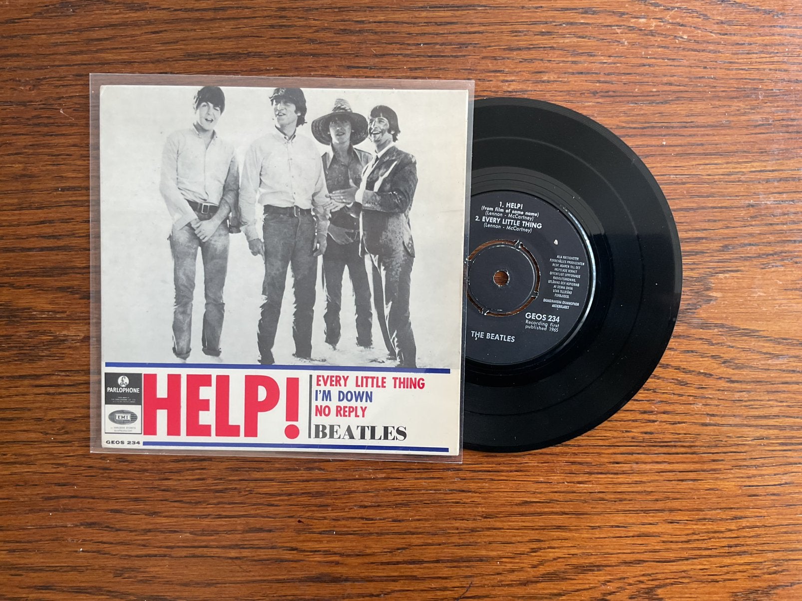 Beatles. Help  E.P., Ophalen of Verzenden, Zo goed als nieuw, Pop