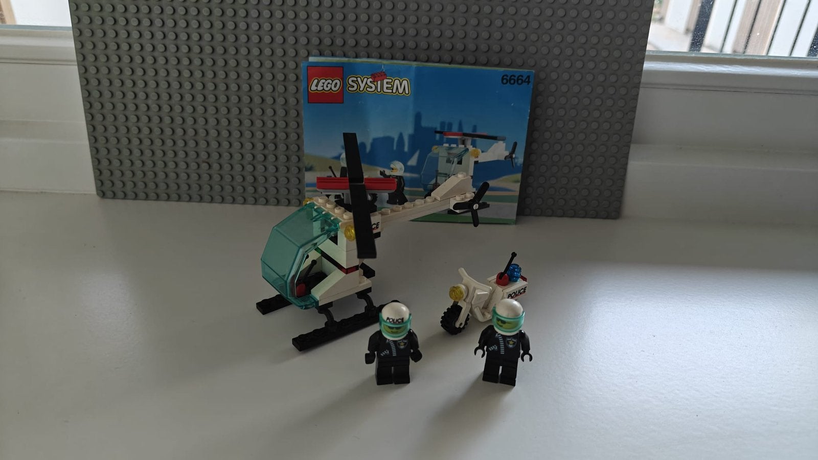 Lego System politie voertuigen 6664, Gebruikt, Overige thema's, Lego, Ophalen of Verzenden