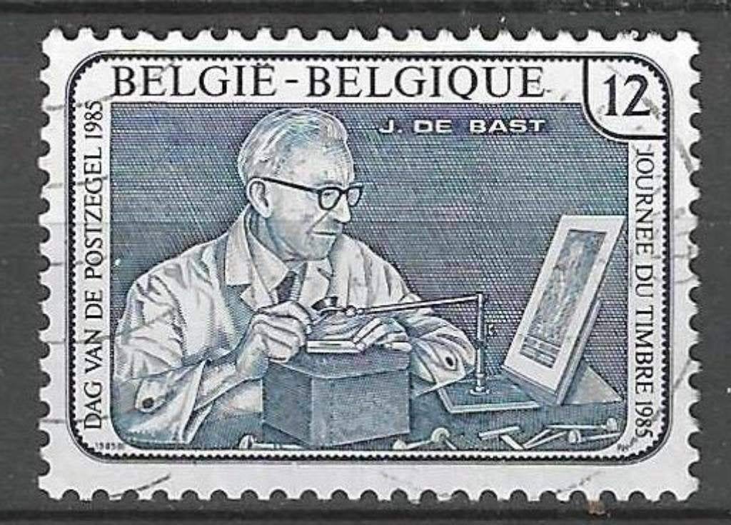 Belgie 1985 - Yvert/OBP 2169 - Dag van de Postzegel (ST), Verzenden, Gestempeld