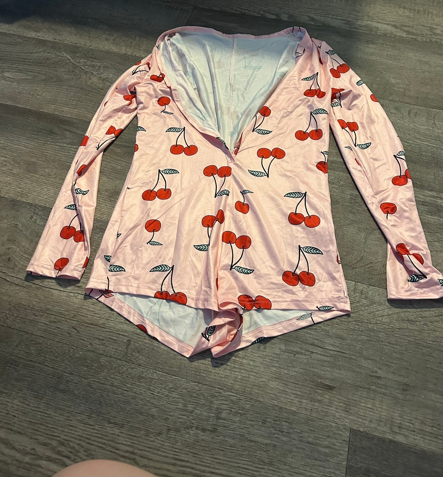 Kersen pyjama roze, maat M, Ophalen of Verzenden, Nieuw