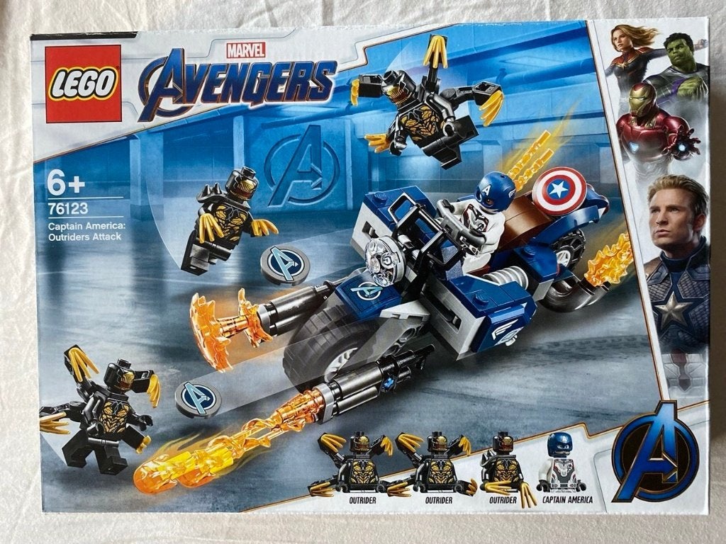 76123 Captain America Outriders Attack (2019), Ophalen, Marvel, Lego, Nieuw