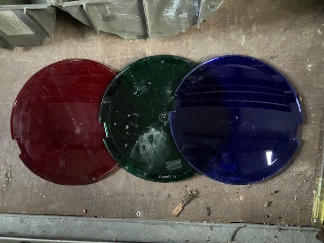 Kleurenfilters verlichtingskist ex NL leger boogtent, Ophalen of Verzenden, Landmacht, Nederland, Overige typen