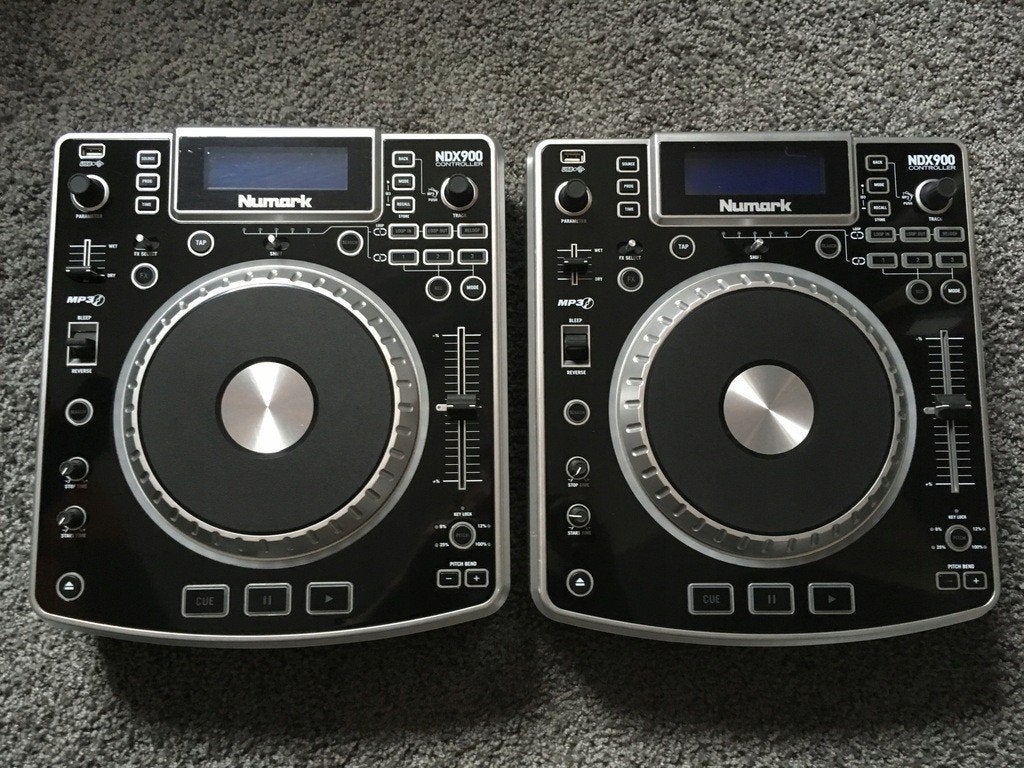 Numark DJ set, Ophalen, Gebruikt, Licht, Geluidgestuurd