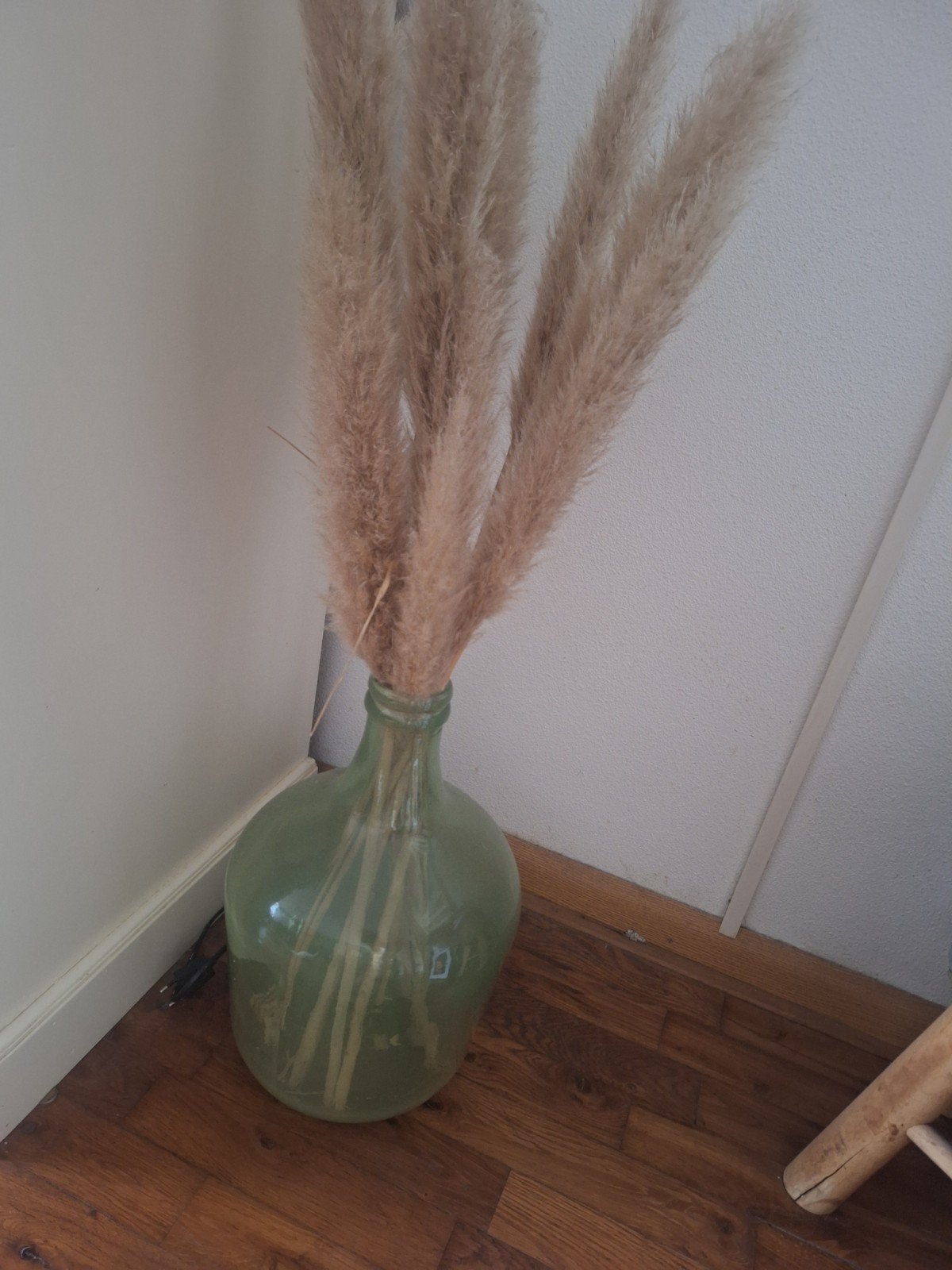 Vintage gistfles, Ophalen
