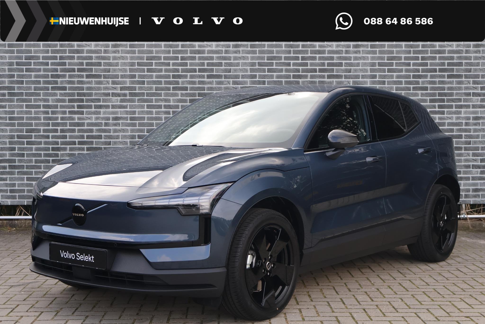 Volvo EX30 P5 Long Range Plus Black Edition Europa 69 kWh |, Auto's, Automaat, Blauw, Nieuw, SUV of Terreinwagen