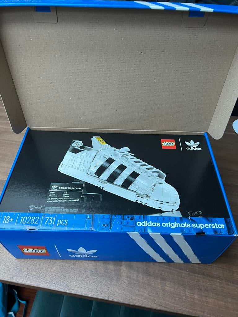 LEGO Adidas Superstar 10282 – Nieuw in doos, Ophalen of Verzenden, Nieuw, Complete set, Lego